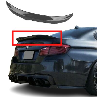 Heckflügel passend für BMW 5er F10, Kofferraumlippe Spoilerlippe Heckspoiler Sch