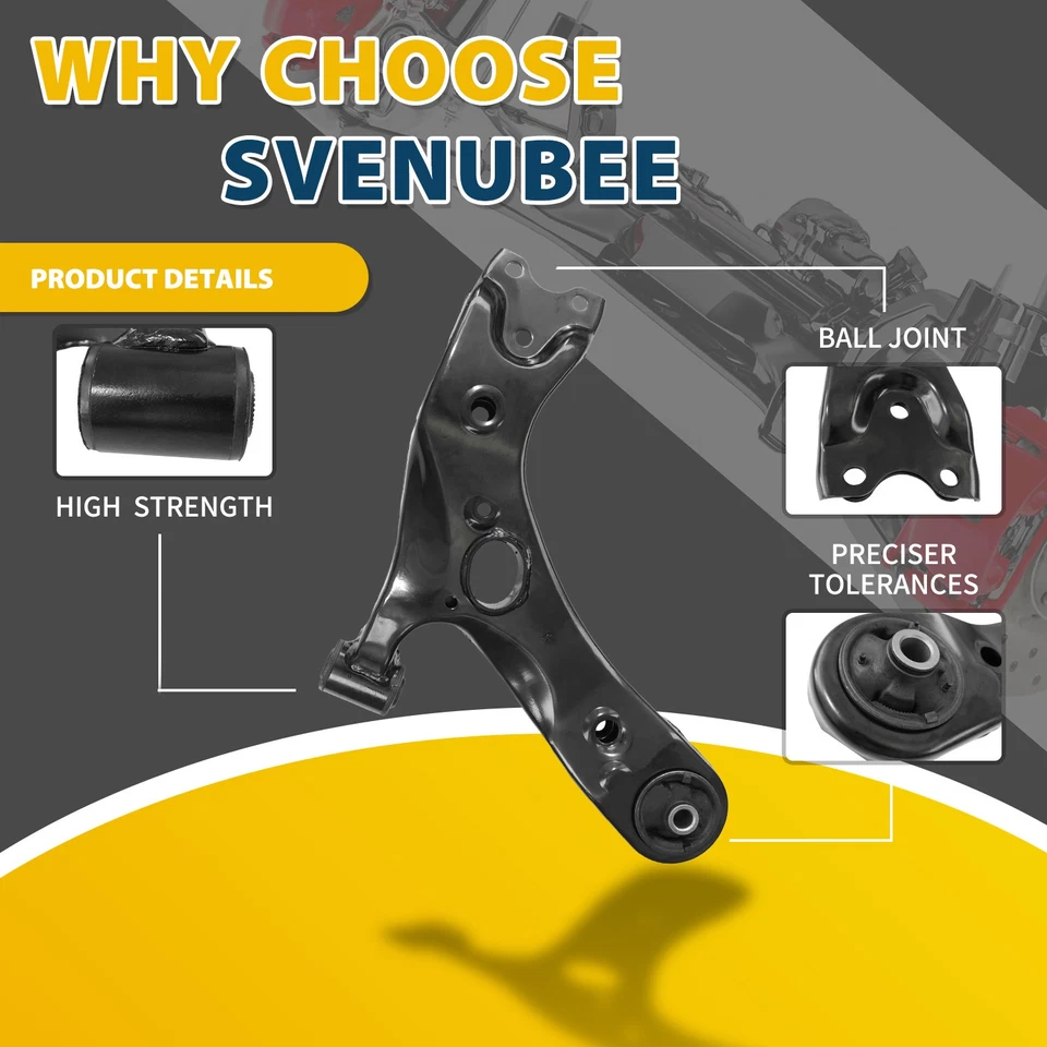 控制臂套件适用于 2008 - 2015 Scion xB 前驱动和乘客侧 6 件套 — 第 2/4 张图片