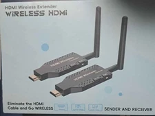 wireless hdmi extender video transmitter receiver brand new never been used