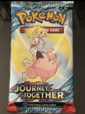 Pokemon Scarlett Violet Journey Together Booster Bundle Sealed, 1 Pack