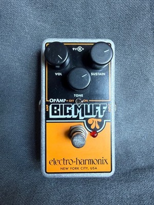Electro-Harmonix EHX Op-Amp Big Muff Pi Distortion/Sustainer Pedal OpAmp