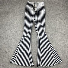 Show Me Your Mumu Berkeley Tie Up Bell Bottom...