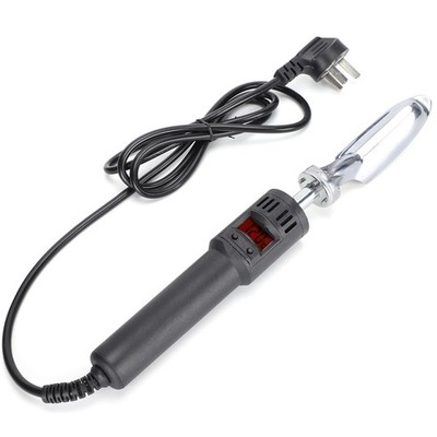 Handheld Mini Electric Iron Adjust Temperature Wrinkle Removal For Shoes Black L