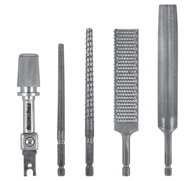 RCT-5PC-FK 5 PC Wood and Metal Filing Kit for Recipro Small