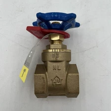 BRAND NEW!! Everbilt 170-2-1-EB 1” Brass Gate Valve FIP X FIP 075 200 868 119