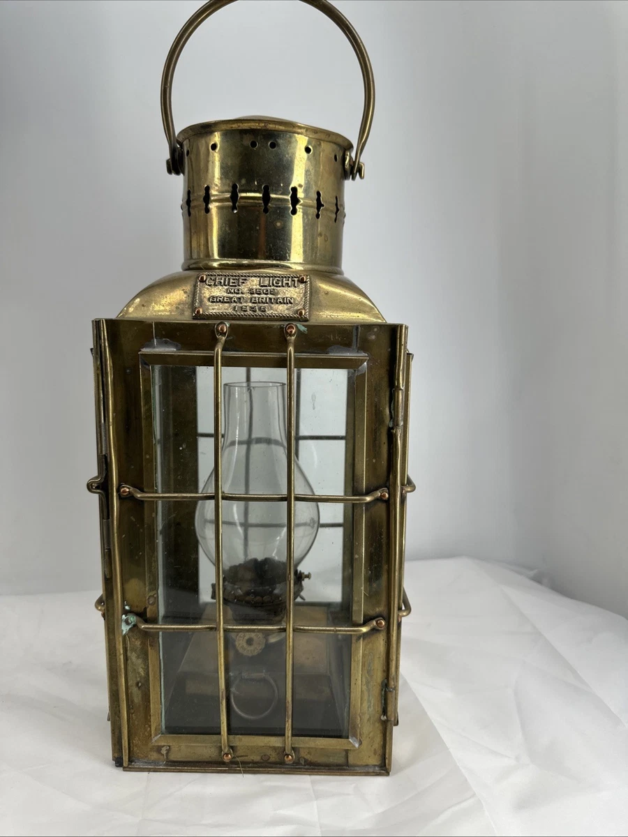 United Kingdom Vintage Original Antique Maritime Lamps & Lighting