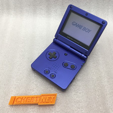 NICE Nintendo Game Boy Advance GBA SP AGS-001 System Cobalt Blue - TESTED
