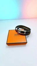 Hermes Api Iii Bracelet Black