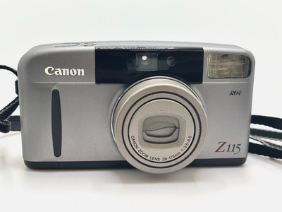 Vintage Canon Sure Shot Z115 AF Point & Shoot 35mm Film Camera [Film Tested]