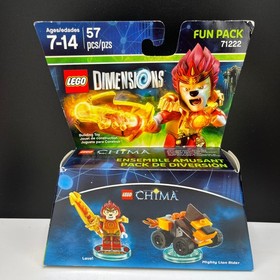 LEGO Dimensions: Lot of 3 - (71222) Laval Fun Pack (71223) Cragger (71232) Eris