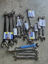 🔥 18 Piece Kobalt Combination 12 Point Wrench Lot  SAE & Metric New Used