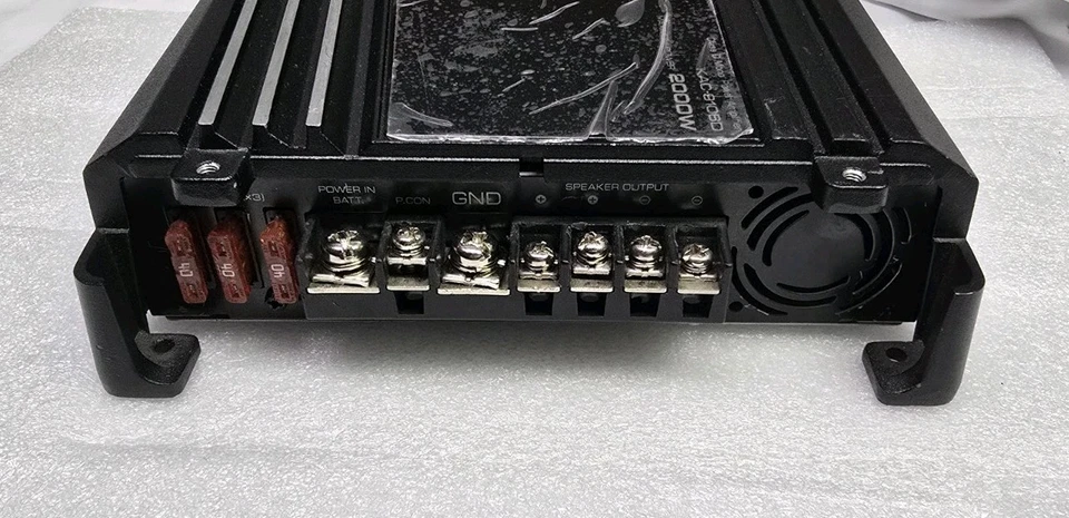 KENWOOD EXCELON KAC-9106D CLASS-D MONO SUB-WOOFER AMPLIFIER - Image 3 of 4