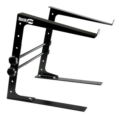 RockJam Portable DJ Laptop Stand with Adjustable Height, Anti-Slip Design, Wo...