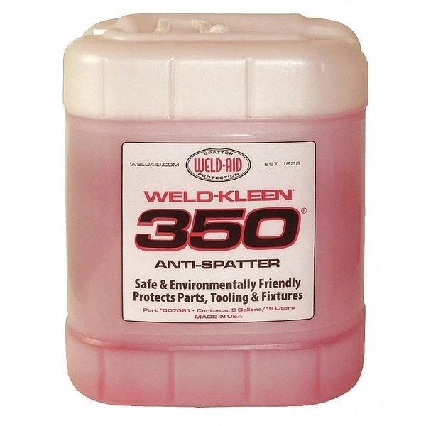 Weld-Aid 007091 Weld Kleen Anti-Splatter, 350, Bottle, 5 Gal - Image 2 of 2