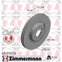 2X Bremsscheibe FüR Volvo XC90 275 3.2 4.4 02 Bis 14 Zimmermann B8444S B6294T