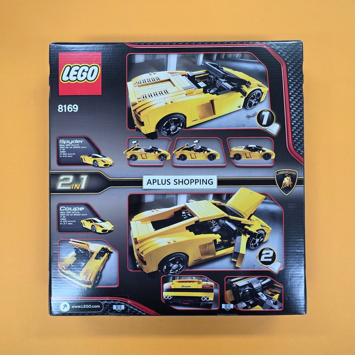 LEGO Racers: Lamborghini Gallarod Lp560-4 (8169) for sale online