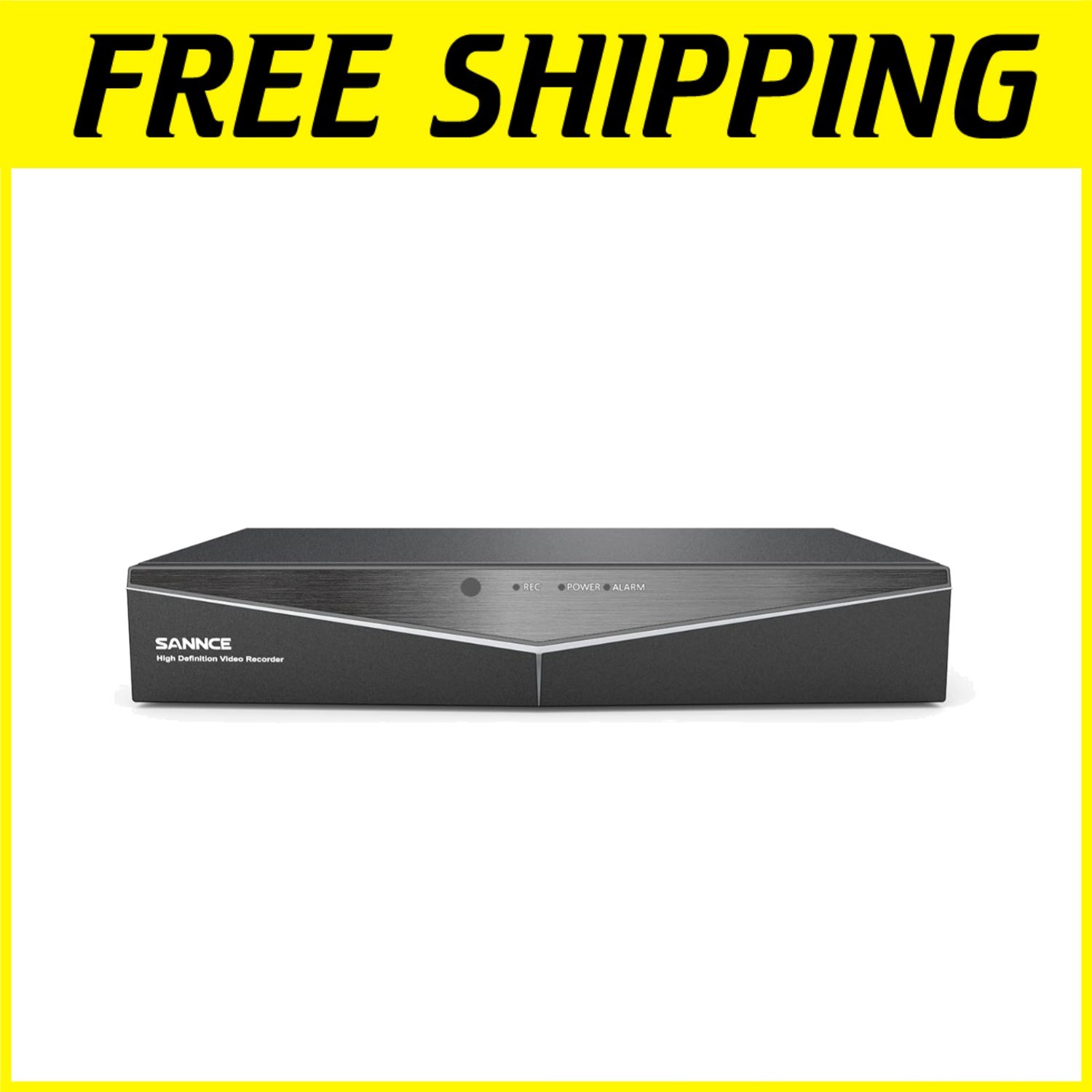 5MP 8-Ch Hybrid Security DVR, H.264+ Recorder, Remote Access