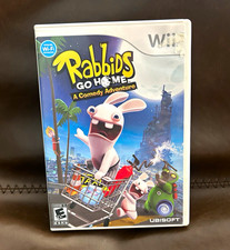 Ubisoft Rabbids Go Home: A Comedy Adventure (Wii, 2009) E10+ Complete
