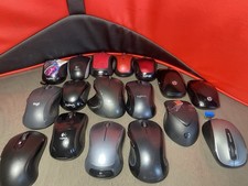 Lot of 17 Logitech M705 M510 M325 HP Wireless Laser Mouse UNTESTED
