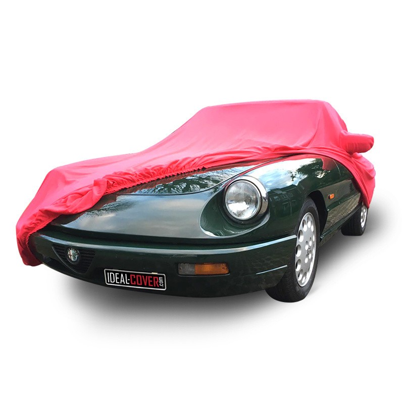 Housse de voiture Coverlux+ Alfa Romeo Coda Tronca : la protection sur mesure rouge