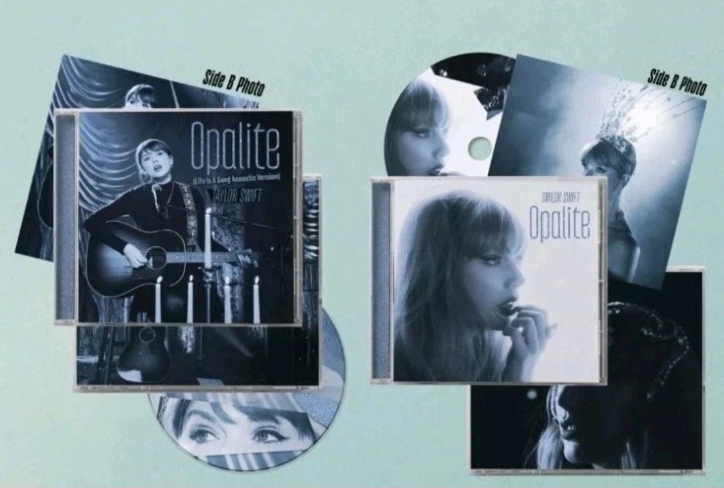 TAYLOR SWIFT OPALITE 2 X CD COLLECTOR'S SET Acoustic Version preorder. 