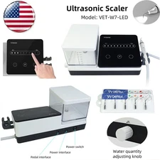 Dental Portable Ultrasonic Piezo Scaler LED Handpiece Bottles Fit EMS Cavitron