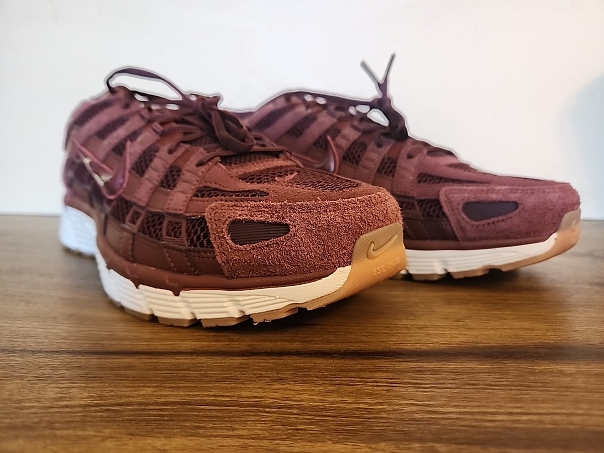 Nike P-6000 SE HF0015-200 Men's size 14 Dark Pony/Gold/Burgundy