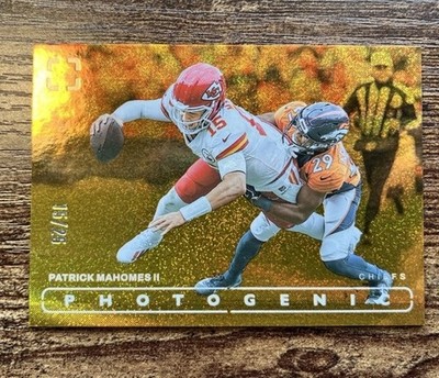 Patrick Mahomes  JERSEY # MATCH 15/25 2024 Photogenic Dazzle