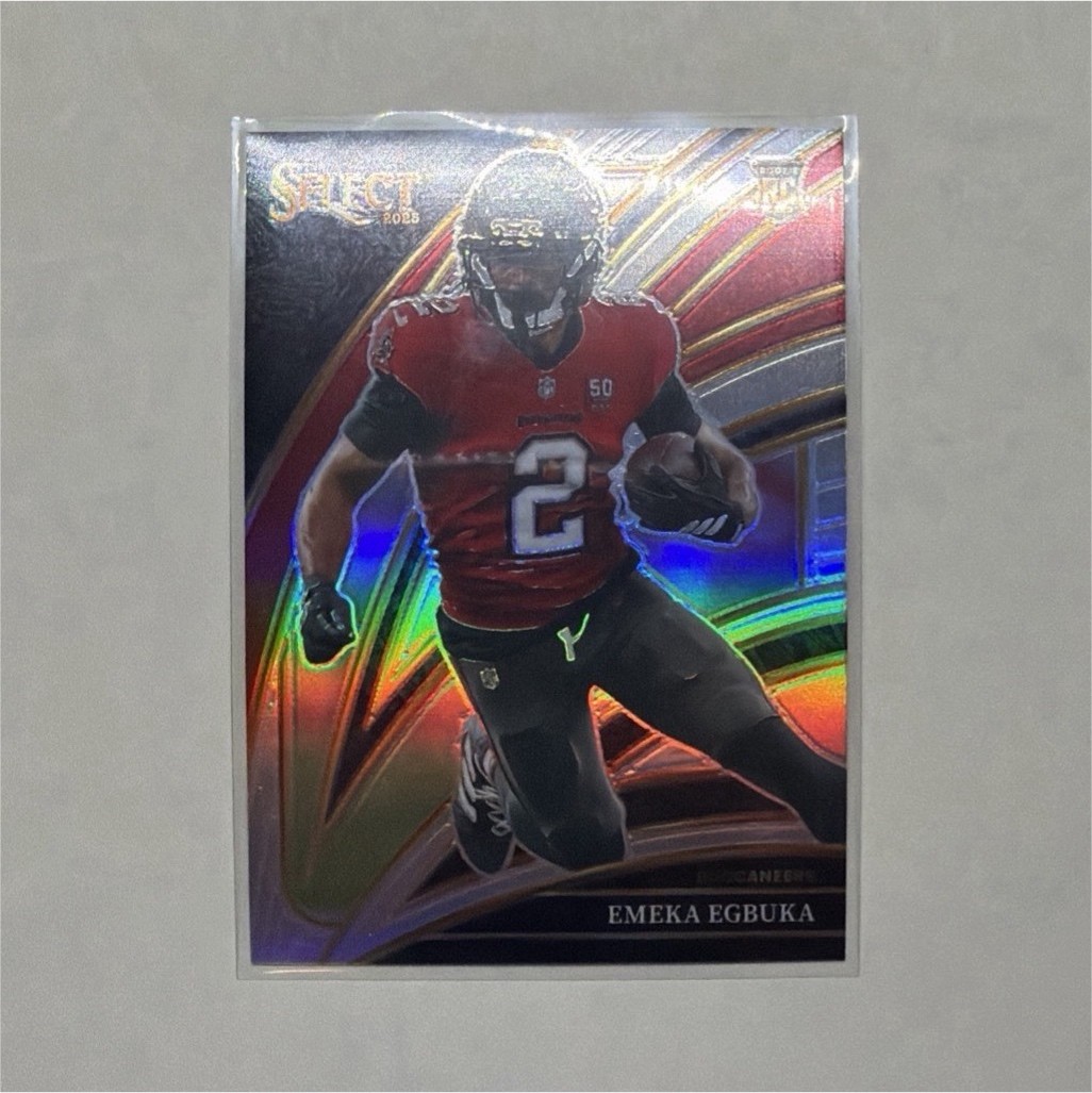 Panini 2025 Select Football Club Level Emeka Egbuka Buccaneers silver prizm #237