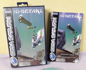 Sega Saturn Hi-Octane game tested GC complete with manual
