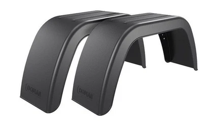 Kit de deux garde-boue pour remorque 13-14" DOMAR D20112 passages de roues plats
