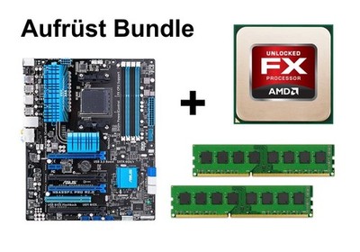 Aufrüst Bundle - ASUS M5A99FX Pro R2.0 + AMD FX-8320E + 16GB RAM #103451