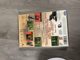 Quake (Saturn, 1997) - Case, Manual, Reg Card ONLY !!GAME DOES NOT WORK!!