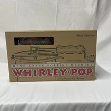 New Original WHIRLEY POP Wabash Farms Popcorn Popper Pot Pan New In Box 6QT
