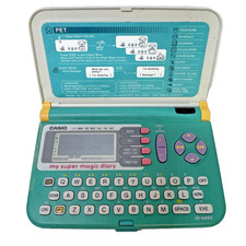 Rare Vintage Casio My Super Magic Diary JD-65...