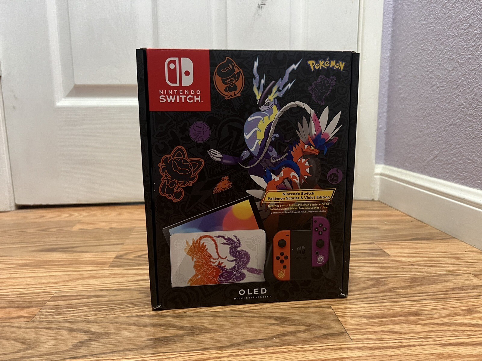 Nintendo Switch OLED Pokemon Scarlet and Violet Limited Edition Console