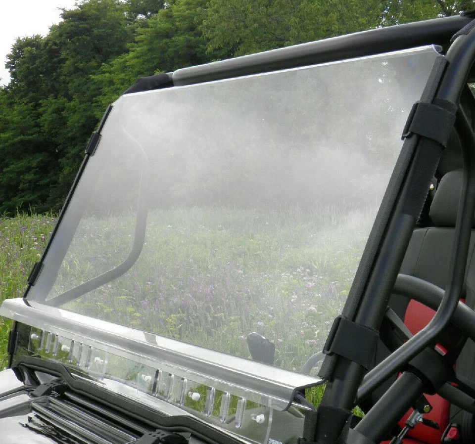 Parabrisas New Holland Rustler 115 de dos piezas con correas rápidas y ventilaciones dobles Foto 2 de 4