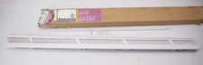 Lotus Windoware 1" Cordless Vinyl Mini Blind - White 46" x 63" Non-Leaded