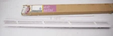 Lotus & Windoware 1" Cordless Vinyl Mini Blind - White 46" x 63" Non-Leaded