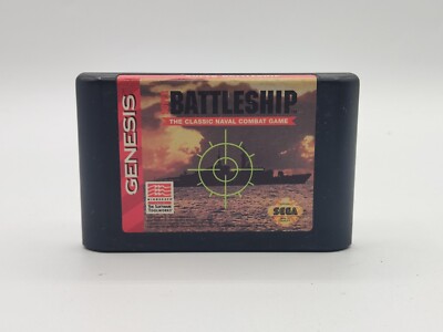 Super Battleship, 1993, Sega Genesis - Game Cartridge
