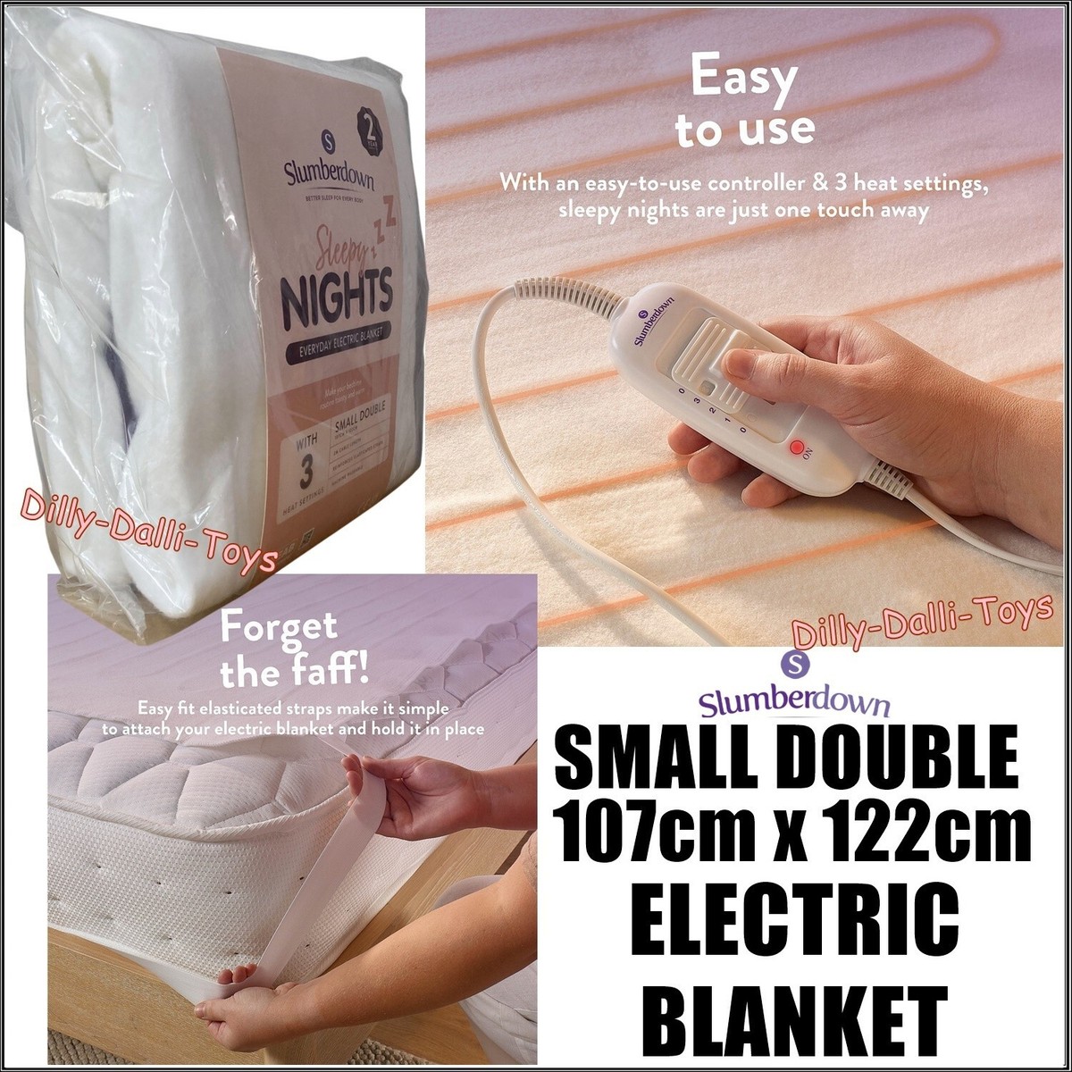 King Size Slumberdown Small Double Electric Blanket Wonderfully