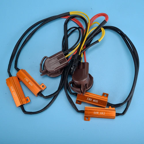 Set 3157 Load Resistor LED Decoder Fix Error Code Flash Turn Signal Universal Ze