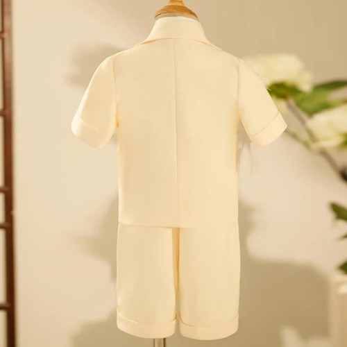 5PCS Boys Formal Suits Kids Piano Performance Wedding Birthday Party Blazer - Afbeelding 2 van 7