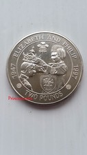 1997*UNC*ALDERNEY CELEBRATION 50TH ANNIVERSARY GOLDEN WEDDING £2 TWO POUND COIN