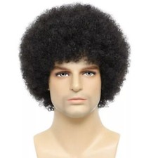 Afro Kinkly Curly Wigs Synthetic Wig for Blac...