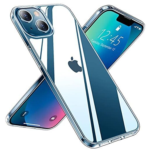 forCase [Military Grade Drop Protection] Dual Layer Heavy Duty iPhone 13 Clear