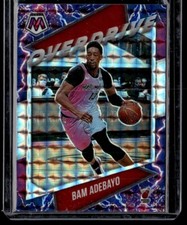 2020-21 Panini Mosaic Bam Adebayo Mosaic Prizm Overdrive #19 Miami Heat