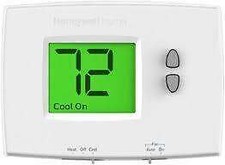 Honeywell TH1110E1000/U Non-Programmable Thermostat 1 Heat/1 Cool Conventional H