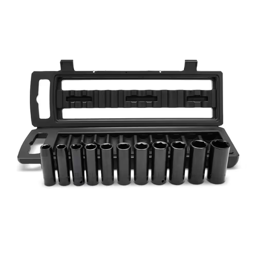 1/2 In. Drive Metric 6-Point Impact Socket Set with Storage Case (11-Piece) - Picture 9 of 12