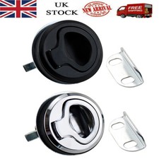 1-6X Flush Pull Slam Hatch Latch Slam Latch for Marine Boat RV Stainless Steel